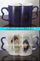 Wholesale color changing coating mug/mug|mugs|cup|changing mug|beer mug/ceramic mug|coffee mug