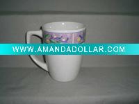 simple designed ceramic coffee cup