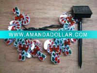 10led solar led christmas string light