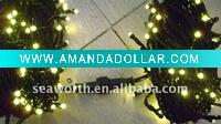 Yellow color LED light String