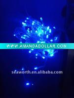 Blue color LED string light