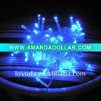 Wholesale Blue color waterproof Led christmas light/ led string light for christmas LFD-100B Any color available!!!