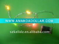 Colour-changing LED string lights