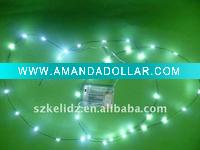 White bulb indoor string lights