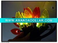 Wholesale wholesales led leaf christams light