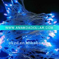 Wholesale Blue color led twinkle light string 10m