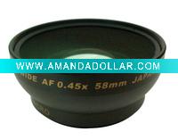 camera lens with marco 0.45*58mm