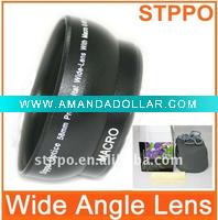0.45x 58mm Marco Camera Wide Angle Lens