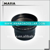 Wholesale 52mm telephoto lens for digital camera 3x