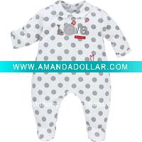 Wholesale fashion warm baby pajama