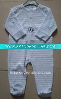 baby unisex romper with print stripe MT2441