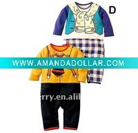 Wholesale Hot Sales 100% Cotton Baby Romper Suits