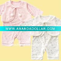 soft hand 100%cotton baby rompers