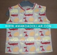 Wholesale baby soft romper with print animals MT2443