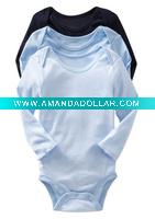 Long Sleeves Baby Rompers Made of 100% Cotton