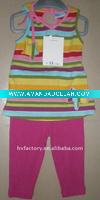baby soft romper with print color stripe MT2451