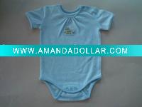 Wholesale organic cotton baby rompers