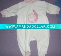 baby velvet rompers