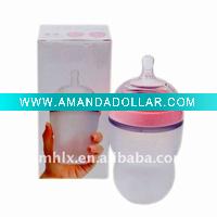 Wholesale Wholesale funny silicone baby bottles