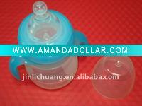 Wholesale design silicone baby bottle ,any color is possible