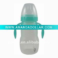Silicone baby feeding bottle