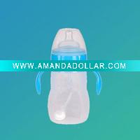 Wholesale High quality silicone baby feeding bottle(free BPA)