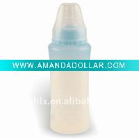 Wholesale Clean silicone baby milk bottle