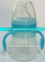 Wholesale silicone baby feeding bottle
