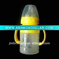 Wholesale Silicone Baby Feeding Bottle with 140mL 240mlCapacity, Easy to Carry