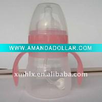 Wholesale Silicone baby straw food feeder bottle