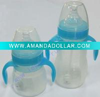 silicone feeding bottle+handle
