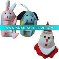 Wholesale baby animal bath sponge cloth bath toy