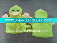 Wholesale baby animal glove yellow