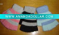 Wholesale baby fingerless glove mitten Knitting gloves