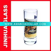 Handmade shot glasses custom with decal