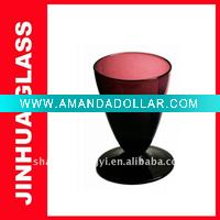 Handmade colored shot glass