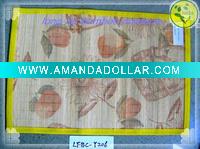 Wholesale Panda Brand Chinese Classical Beautiful Printed Bamboo Placemat