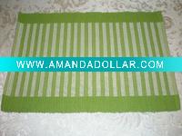 Wholesale 2011hot sale hotel placemats,dining mats,table mats,green
