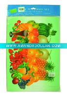 Wholesale 2pc PVC Placemats Size:43.5x28.5cm - A04846