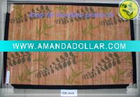 Wholesale Panda Brand Chinese Classical Beautiful Printed Bamboo Placemat