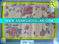 Wholesale Panda Brand Chinese Classical Beautiful Printed Bamboo Placemat