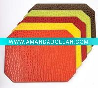 Wholesale 2010 hot sell bamboo Placemat plastic placemat