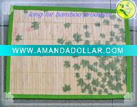 Wholesale Panda Brand Chinese Classical Beautiful Printed Bamboo Placemat