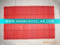 Wholesale fashion classics bamboo plate mat