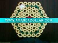 Wholesale bamboo plate mat passed CE