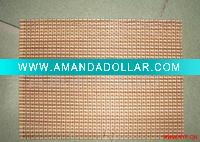 Wholesale bamboo plate mat passed ISO9001