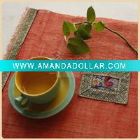 Wholesale wooden plate mat passed CE