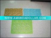 Wholesale plastic plate mat passed CE