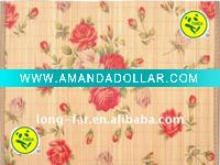 Wholesale Panda Brand printed bamboo coasters and placemats