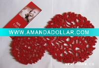 Wholesale wooden plate mat passed ISO9001